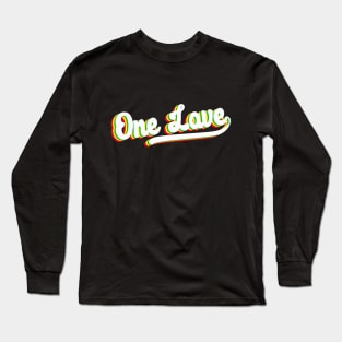 One Love (grunge) Long Sleeve T-Shirt